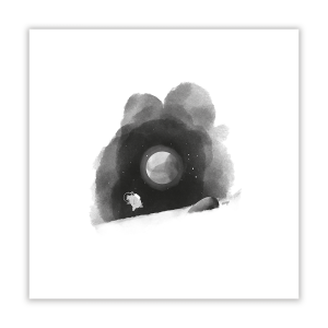 Misie - Kosmos - Print - 23x23 cm