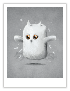 Print - Animalius - Sowa - 30x40 cm