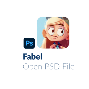 Fabel - Open PSD File